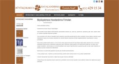 Desktop Screenshot of buyukcekmecehavalandirma.net